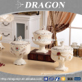 High quality floral delicate ceramic christmas candy jars